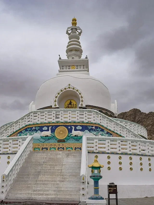 Shantistupa Leh Ladakh India